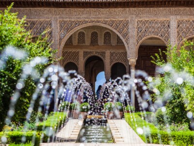 Garten in der Alhambra, Spanien - Reiseziele Beller & Preuss - Reisebüro Rosenheim